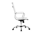 Office Furniture Gaming Office Chair Computer Desk Chairs Home Work Study White High Back