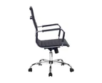 Office Furniture Gaming Office Chair Computer Desk Chairs Home Work Study Black Mid Back