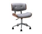 Office Furniture Wooden Fabric Office Chair Grey