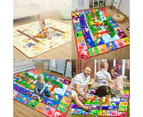 Baby Play Mat, Playmat Baby Crawling Mat for Floor Baby Mat Large, Plush Surface Foldable Non-Slip style 3