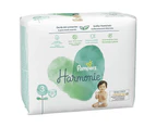 4x 31pc Pampers Harmonie Hypoallergenic Baby Nappies Unisex Diaper Size 3 6-10kg