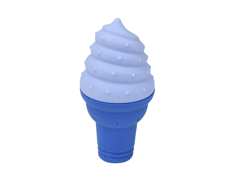 Charlie's Freezy Ice Cream Cone Dog Toy Blue 6x12.5cm - Blue