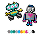 700pc Fat Brain Toy Co Jixelz Puzzle Roving Robots Educational Kids Toys/Game 6+