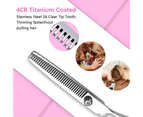 7 inch Professional Cat Dog Pet Grooming Scissors Shear Hair Cutting Curved Set