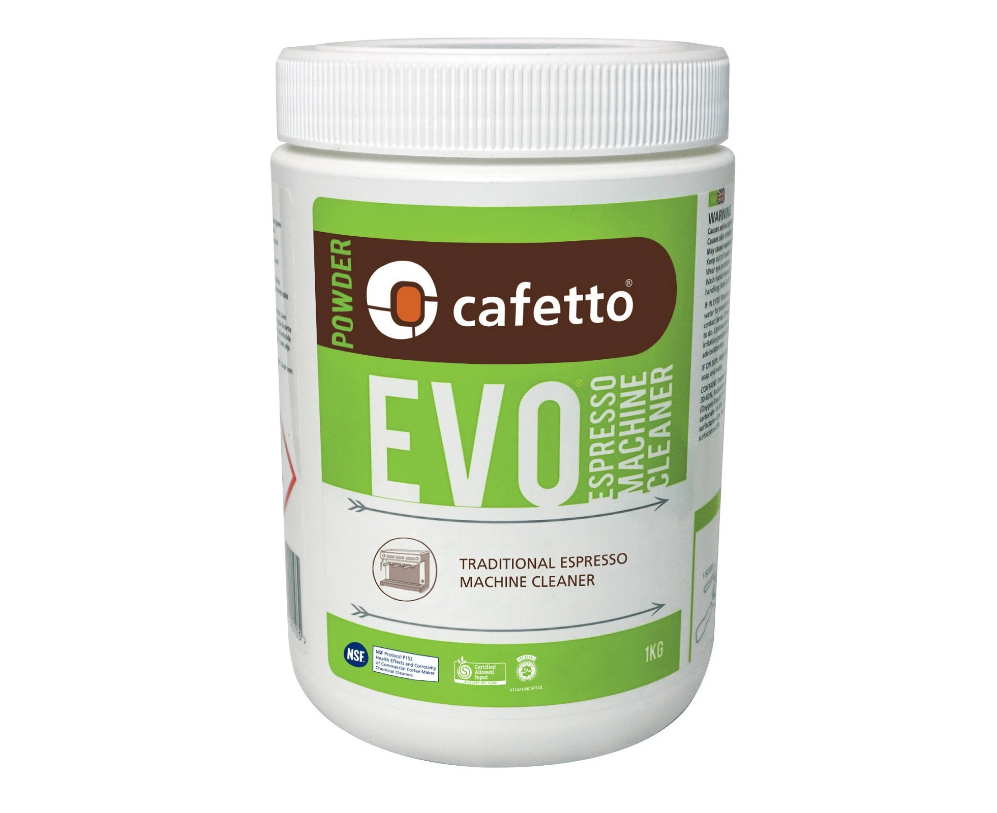 Cafetto Evo Eco Espresso Machine Cleaner - 1kg