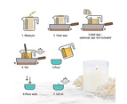 1KG Soy Wax DIY Craft Candle Making Kit