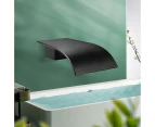 Bathroom Wall Water Spout Bathtub Bath Spout Brass Waterfall shower spout Black