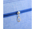Men's Business Casual Cosmetic Bag Travel Bag Waterproof Toiletry Bag-Blue