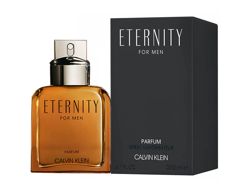 Eternity for Men Parfum By Calvin Klein 200ml Edps Mens Fragrance