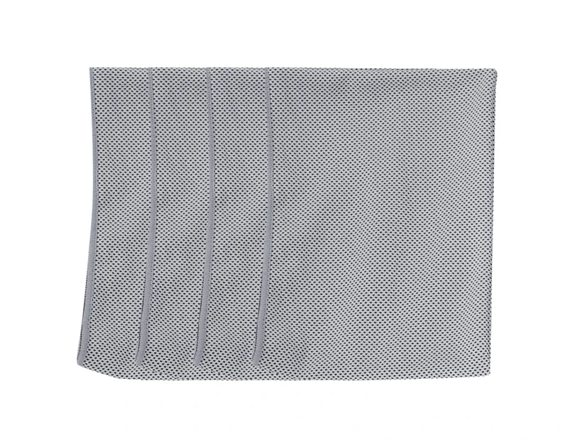 Cooling Towel ,Soft Breathable Chilly Towel, for Yoga,Sport,Running,Gym,Workout,Camping,Fitness light grey