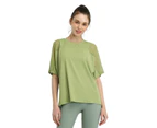 Bonivenshion Women Short Sleeve Workout Shirts Athletic Tee Tops Sports Running T-shirts for Women-Green