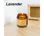 Wax Soy Wax Candle，Premium Candle with Essential Oils | 7.2 oz 57 Hour Burn Lavender