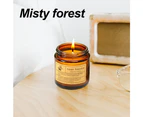 Wax Soy Wax Candle，Premium Candle with Essential Oils | 7.2 oz 57 Hour Burn Misty Forest