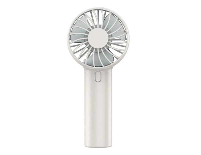 Handheld Fan  Fan with Rechargeable Battery Operated and Fan White