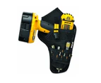 Tools Storage Adjustable Hanging 600D Oxford Cloth Heavy-duty Drill Holster for Drill Dools - Black