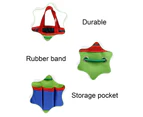Storage Bag Wear-resistant Large-Capacity Colorful Kids Gardening Tools Storage Bag for Garden - Blue