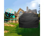 Grill Cover, Grill Cover Waterproof Weather Resistant, UV and Fade Resistant - Grills All-Weather XS-100X60X150CM