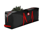 Christmas Tree Storage Bag, Durable Handles and Sleek Dual Zipper165 x 38 x 76 CM Black