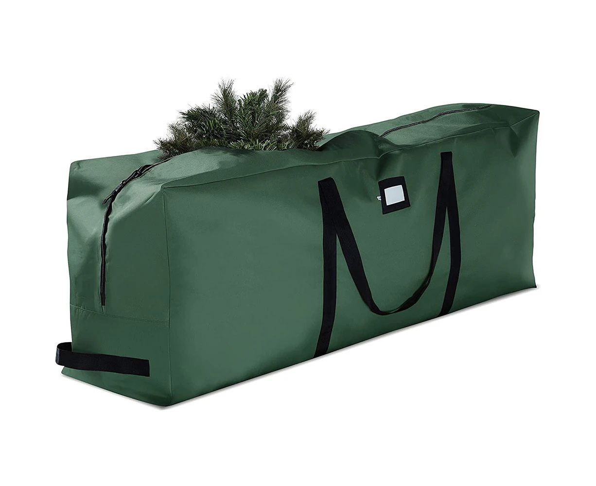 Christmas Tree Storage Bag, Durable Handles and Sleek Dual Zipper165 x 38 x 76 CM Green