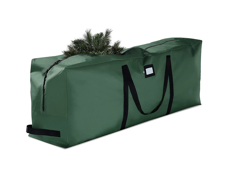 Christmas Tree Storage Bag, Durable Handles and Sleek Dual Zipper165 x 38 x 76 CM Green