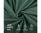 Christmas Tree Storage Bag, Durable Handles and Sleek Dual Zipper165 x 38 x 76 CM Green