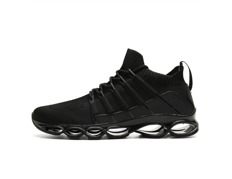 Men Shoes Sneakers Comfortable Casual Sports Shoes - Black