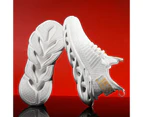 Men's Fashion Sneaker Non Slip Air Running Shoes - White