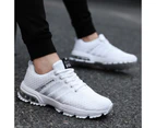 Men's Sneakers Fitness Shoes Air Cushion Outdoor Brand Sports Shoes - White