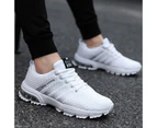 Men's Sneakers Fitness Shoes Air Cushion Outdoor Brand Sports Shoes - White