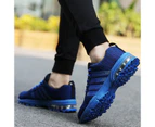 Men's Sneakers Fitness Shoes Air Cushion Outdoor Brand Sports Shoes - Blue