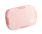 Useful Food Storage Box Plastic Sandwich Box Salad Food - Pink