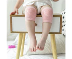 EZONEDEAL Baby Crawling Cushion Knee Pads Safety Infant Toddler Anti-slip Protector - PINK