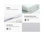 Giselle Bedding Memory Foam Mattress Topper Cool Gel 8cm King