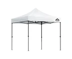 Instahut Gazebo Pop Up Marquee 3x3m Folding Tent Wedding Outdoor Camping Canopy Gazebos Shade White