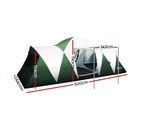 Weisshorn Camping Tent 12 Person Hiking Beach Tents
