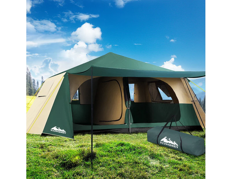 Weisshorn Instant Pop up Camping Tent 8 Person Outdoor Hiking Tents Dome