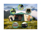 Weisshorn Instant Pop up Camping Tent 8 Person Outdoor Hiking Tents Dome