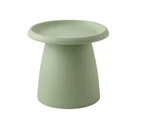 Artiss Coffee Table Round 52CM Plastic Green