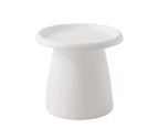 ArtissIn Coffee Table Round 52CM Plastic White
