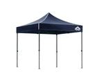 InstaHut Gazebo Pop Up Marquee 3x3m Folding Tent Wedding Outdoor Camping Canopy Gazebos Shade Navy