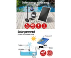 Gardeon Solar Pond Pump with Battery Kit LED Lights 4FT