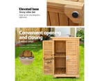 Gardeon Outdoor Storage Cabinet Box Wooden Portable Timber Garage Yard Furniture