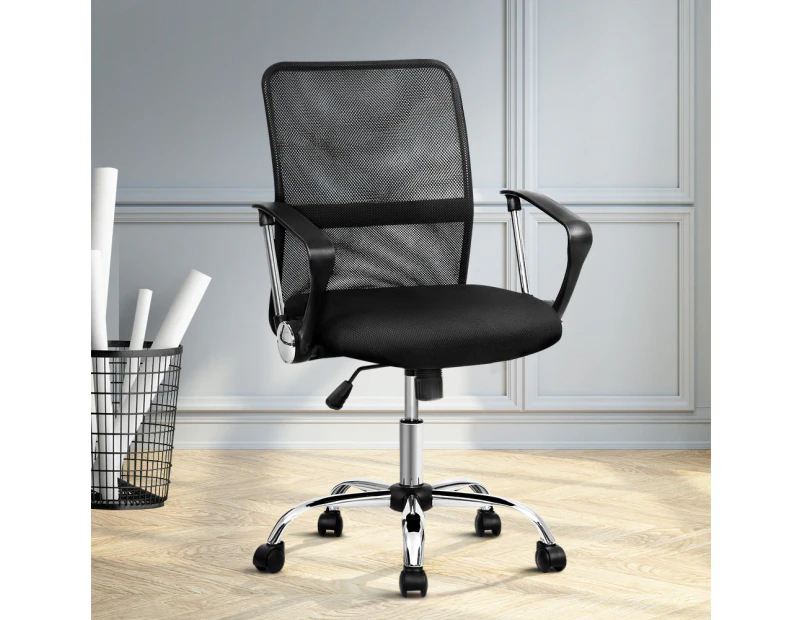Artiss Office Chair Gaming Computer Mesh Chairs Work Study Executive Mid Back