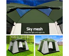 Weisshorn Family Camping Tent 6 Person Hiking Beach Tents Dome Shelter