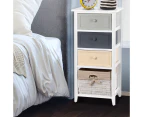 Artiss Bedroom Storage Cabinet - White