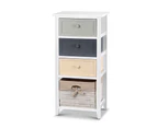 Artiss Bedroom Storage Cabinet - White