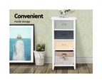 Artiss Bedroom Storage Cabinet - White