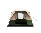 Weisshorn Family Camping Tent 4 Person Hiking Beach Tents Canvas Ripstop