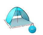 Weisshorn Pop Up Beach Tent Camping Hiking Sun Shade Shelter Fishing 3 Person