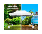 Instahut Gazebo Base Pod Kit Pop Up Marquee Set Outdoor Wedding Tent Canopy Leg 4 pcs